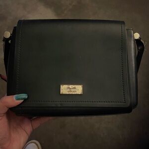 Kate Spade Black Leather Crossbody Bag- Project